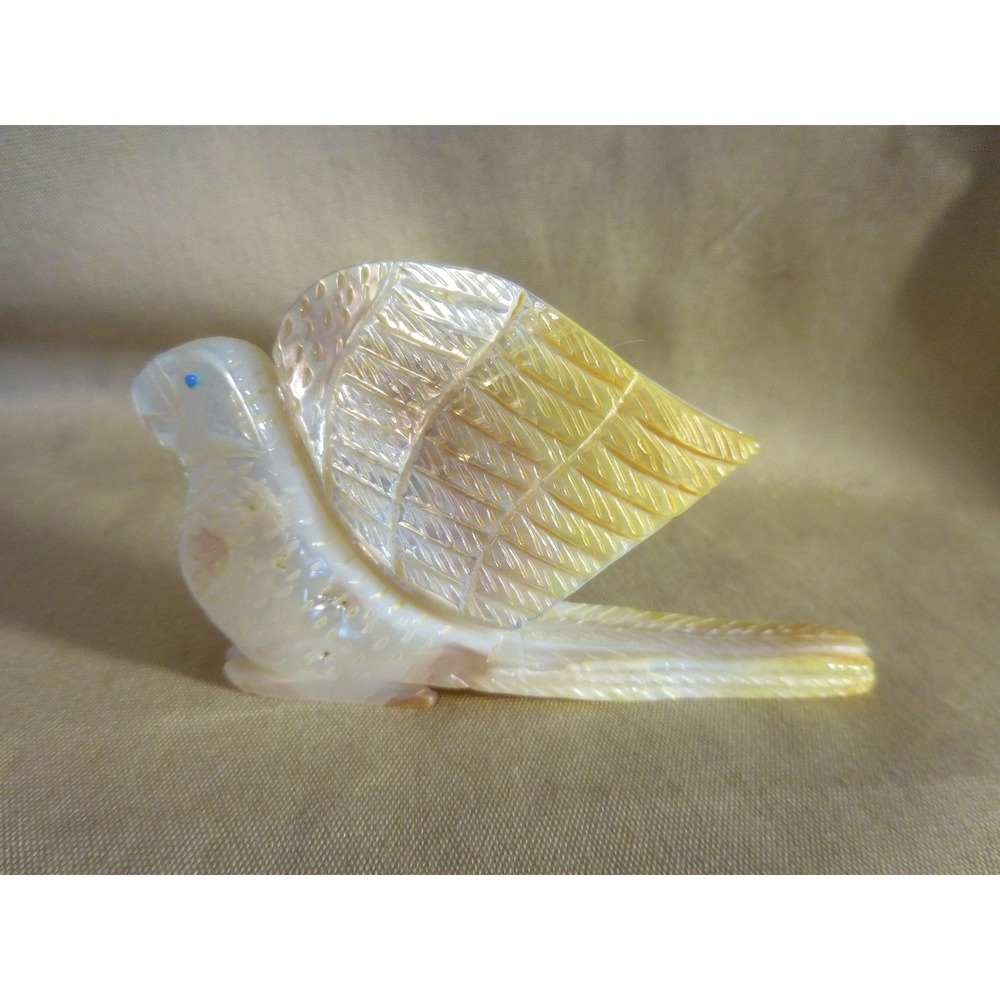 Zuni Native American Pueblo Indian Macaw Bird Michael Laweka #792maw